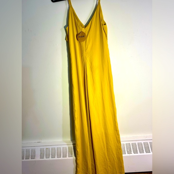 Mustard Yellow Jumpsuit *NEVER WORN* - Picture 3 of 6